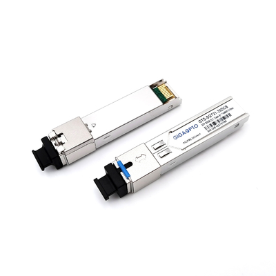 3.3V 20Km Transcepteur de module SFP pour la mise en réseau de la connectivité à longue distance de transfert de données à grande vitesse