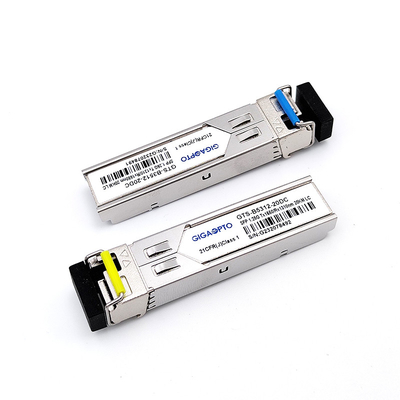 Connecteur LC Émetteur-récepteur optique SFP 1.5W Consommation d'énergie