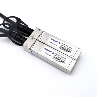 Cable de raccordement direct Twinax homologué UL/CSA pour une plage d'humidité RH de 5 à 95%
