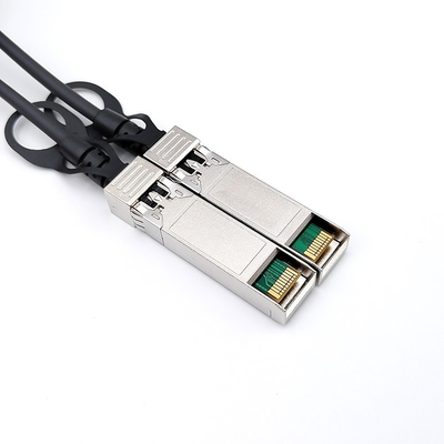 10 Gbps 30AWG câble de raccordement direct Couleur noire pour le transfert de données à grande vitesse