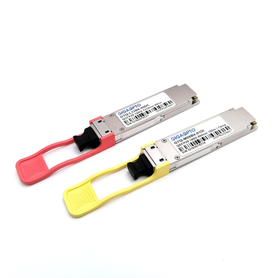 Transcepteur optique QSFP+ avec connecteur MTP/MPO pour récepteur PIN