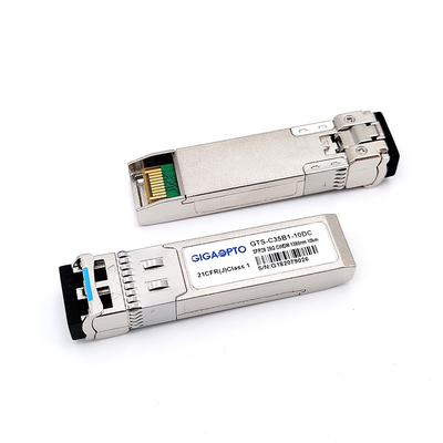 Transcepteur optique SFP28 1,5 W Consommation d'énergie Type de fibre MMF/SMF