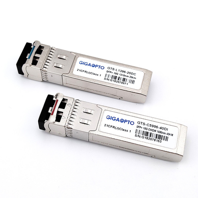 Modules SFP 10G Cisco Faible consommation d'énergie Taux de transmission de données de 2,5 W