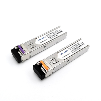 Émetteur-récepteur optique LC SFP prenant en charge le débit de 155 Mbps à 100 Gbps avec support DDM/DOM