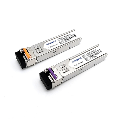 Transcepteur optique SFP DDM/DOM Rate de support de données 155Mbps~100Gbps Connecteur LC/SC/FC