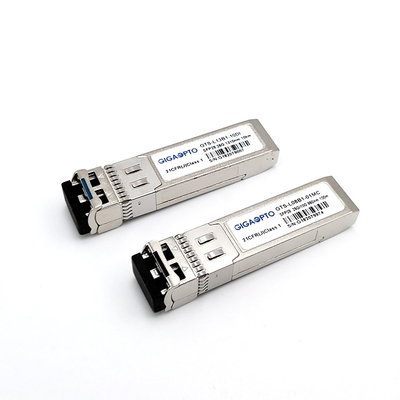 Transcepteur SFP CWDM à mode unique de 10 km pour réseau à fibre optique