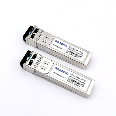 Module SFP en mode unique de 10 Gbps pour la transmission de données