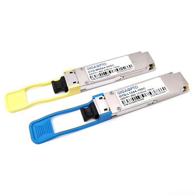 Émetteur-récepteur optique QSFP+ NRZ de 10 km avec support DDM