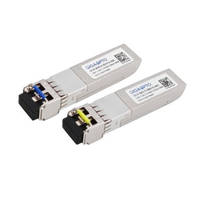 Transcepteur / connecteur en fibre optique à petit facteur de forme